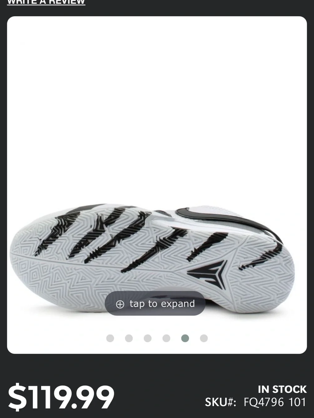 Nike JA 1 Men - White/Black-white **NEW**